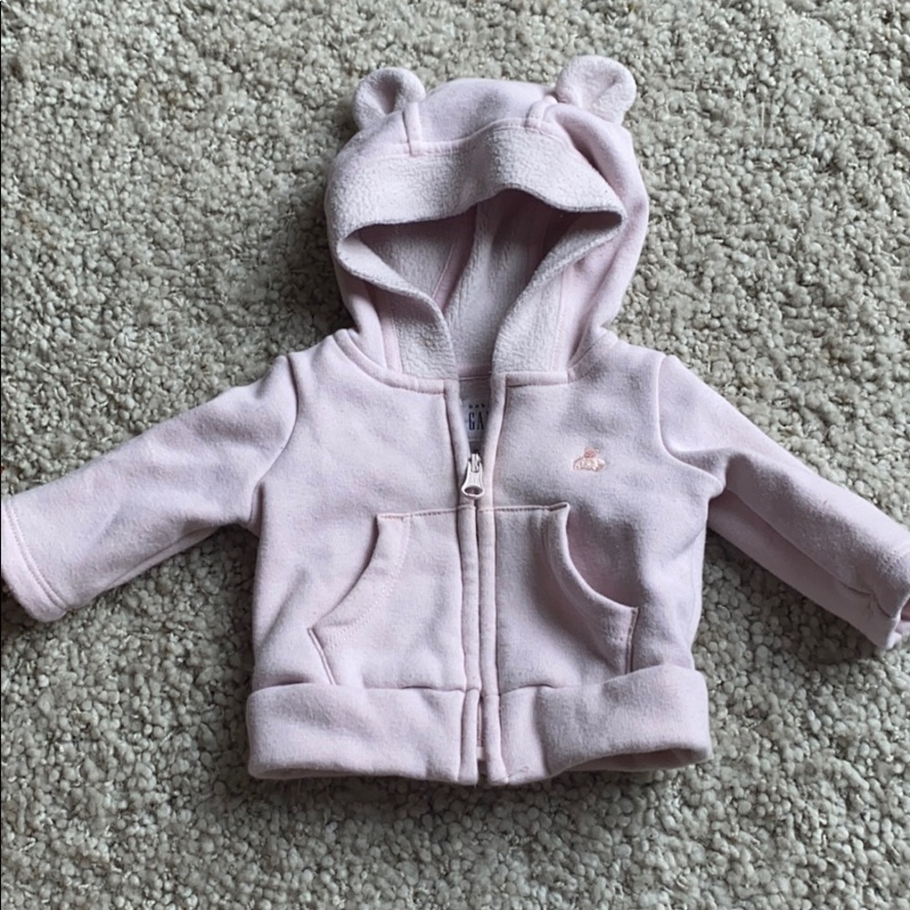 BabyGap pink Newborn Jacket